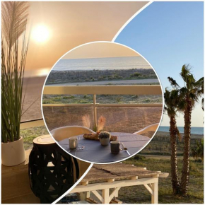 Appart vue mer accès plage et piscine à 30m